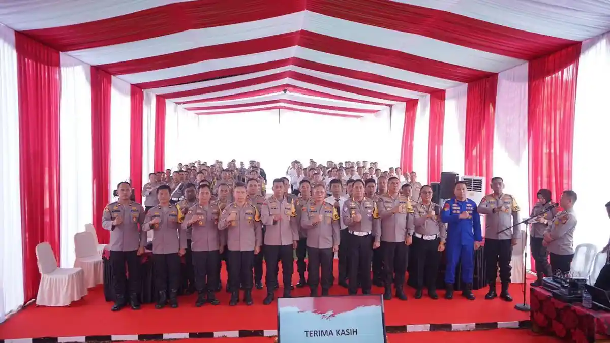Kunker ke Polres Mukomuko, Kapolda Bengkulu Ingatkan Personel Jangan Arogan-Main Judi Online