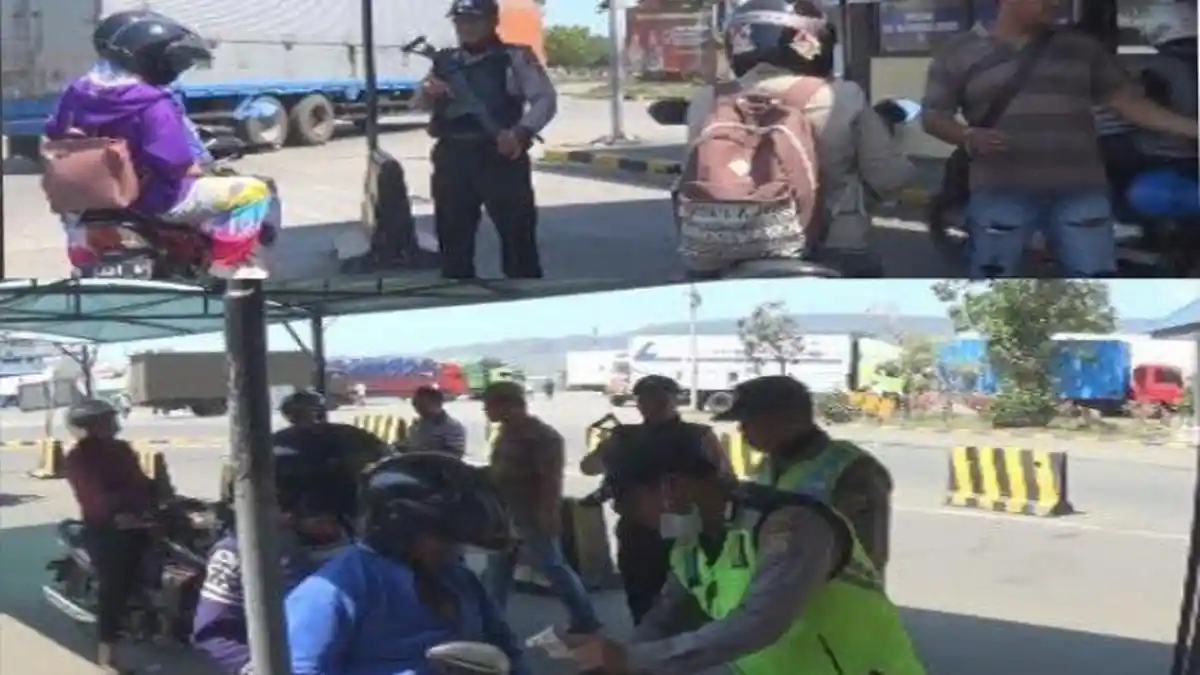 Persempit Gerakan Teroris, Polisi Bersenjata Laras Panjang Siaga 24 Jam di Gilimanuk