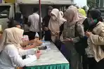 Pasar Murah TPID Batang Diserbu Warga, Paket Sembako Rp120 Ribu Cuma Ditebus Rp95 Ribu