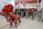 Whoosh Hadirkan Atraksi Barongsai Saat Perayaan Imlek
