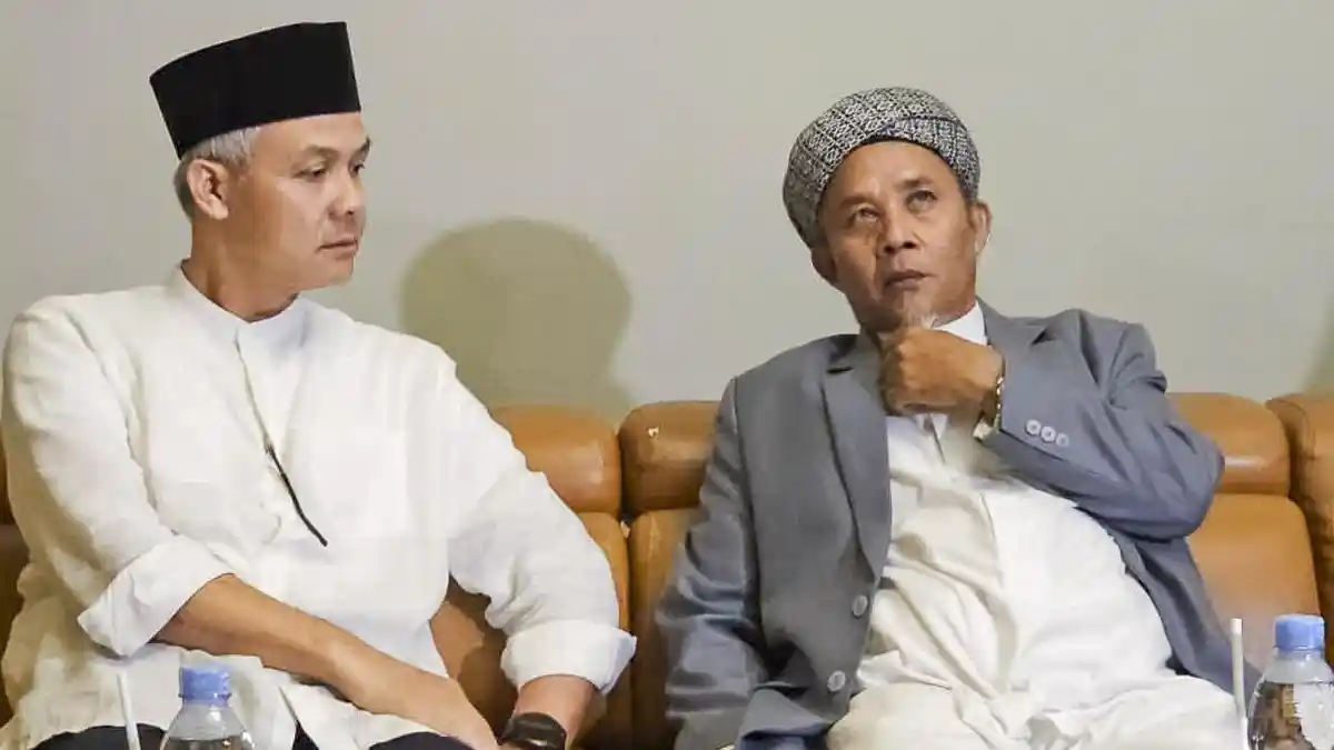 Bacapres PDIP Ganjar Pranowo Berkunjung ke Ponpes Miftahul Huda Tasikmalaya