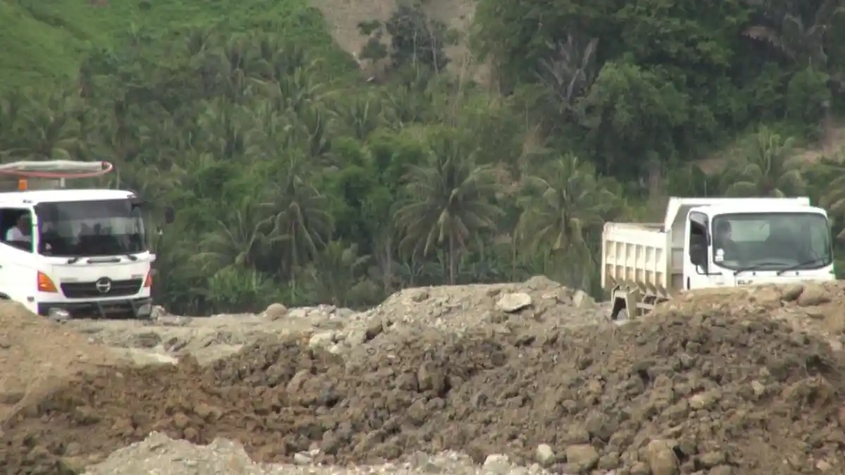 Warga Diminta Cegat Dump Truk yang Ugal-ugalan di Lokasi Waduk Bulango Ulu
