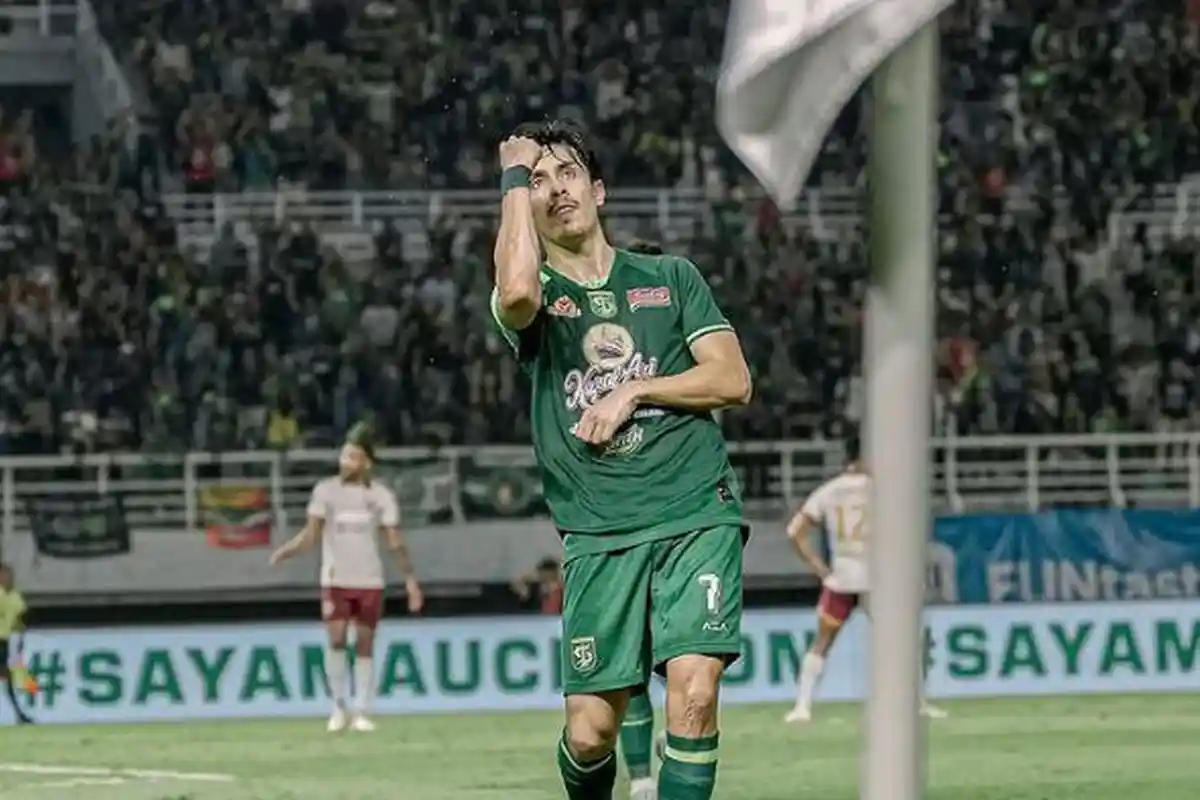 Liga 1: Bintang Persebaya Rivera Lahap Menu Latihan Ekstra Agar Kondisinya 100 Persen Lawan Persis