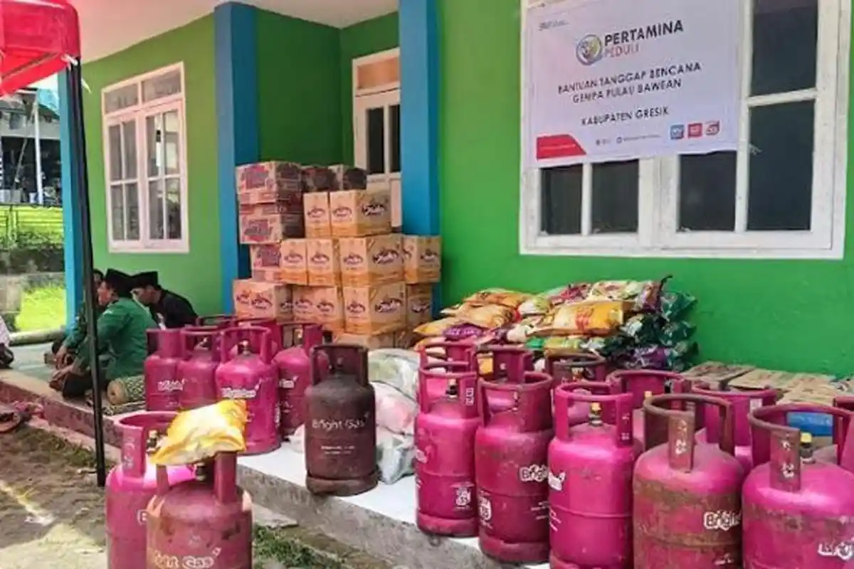 Gempa Tuban, Pertamina Gerak Cepat Salurkan Bantuan Kemanusiaan ke Bawean Gresik