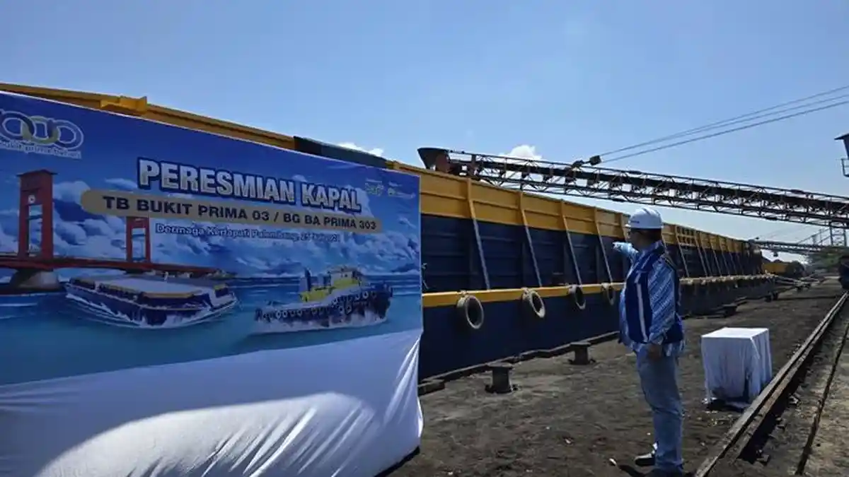 Afiliasi Bukit Asam Tambah Armada Kapal, Tingkatkan Kapasitas Angkut Batu Bara