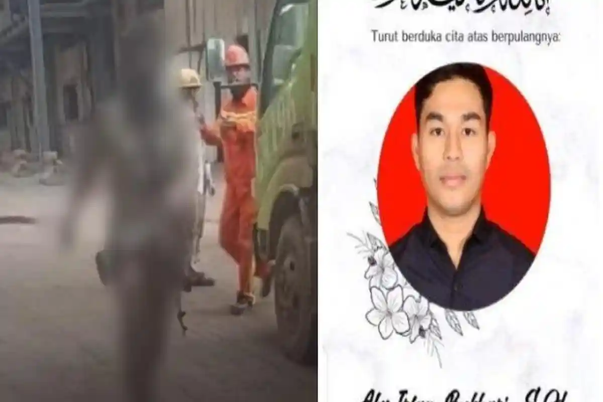 Viral Video Korban Ledakan Smelter di Morowali Berjalan dengan Tubuh Gosong Menuju Tim Evakuasi