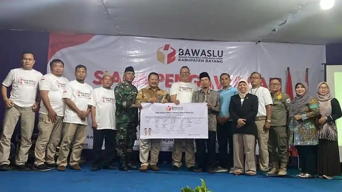 Satu Tahun Jelang Pemilu 2024,  Bawaslu Batang Beberkan Persiapan Pengawasan