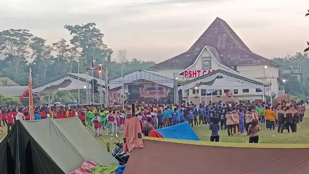 Jambore Cabang OKI ke 10 Digelar di Desa Dabuk Rejo, Dihadiri Ribuan Peserta Pramuka