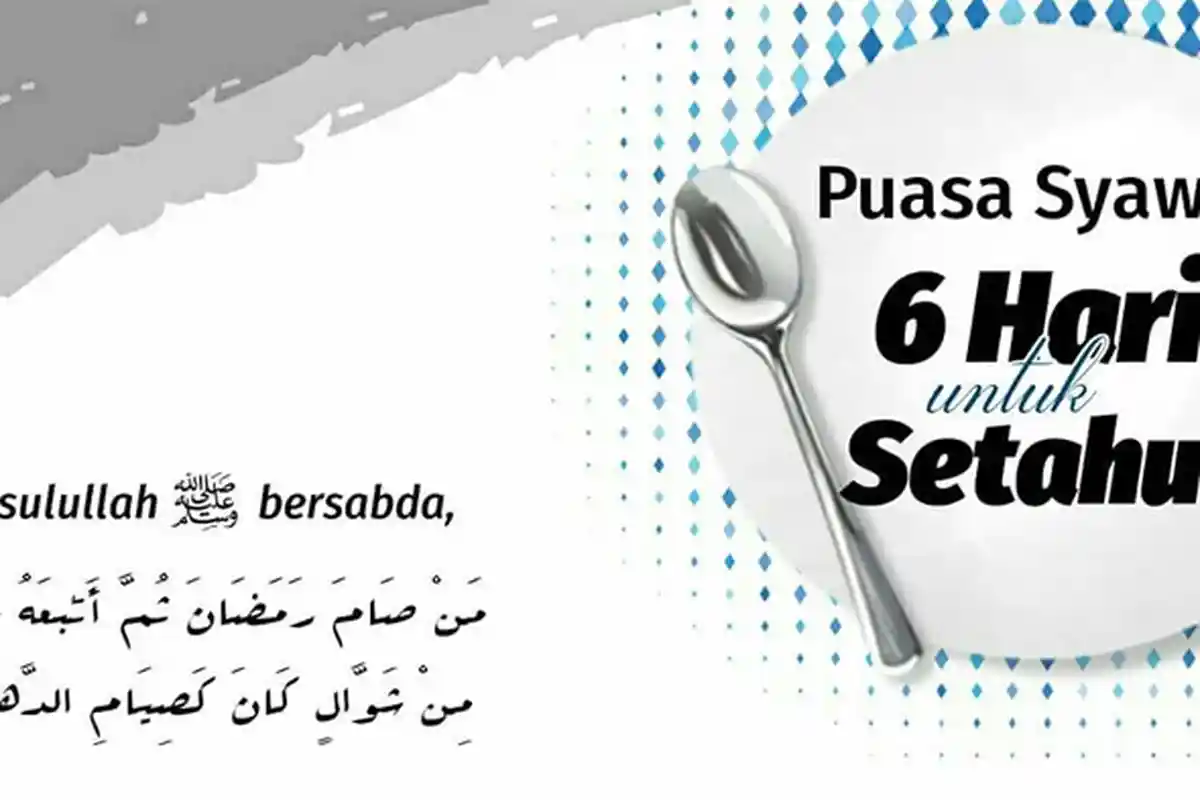 Niat Puasa Syawal, Lengkap dengan Penjelasan Bayar Utang Puasa Ramadhan Dahulu Atau Puasa Syawal?