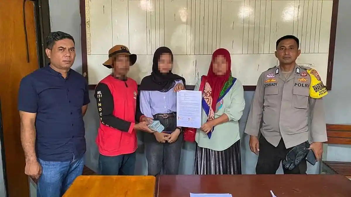 Warga Salubiro Mateng Nekat Gelapkan Uang Santunan Adik Iparnya, Kini Berakhir Damai