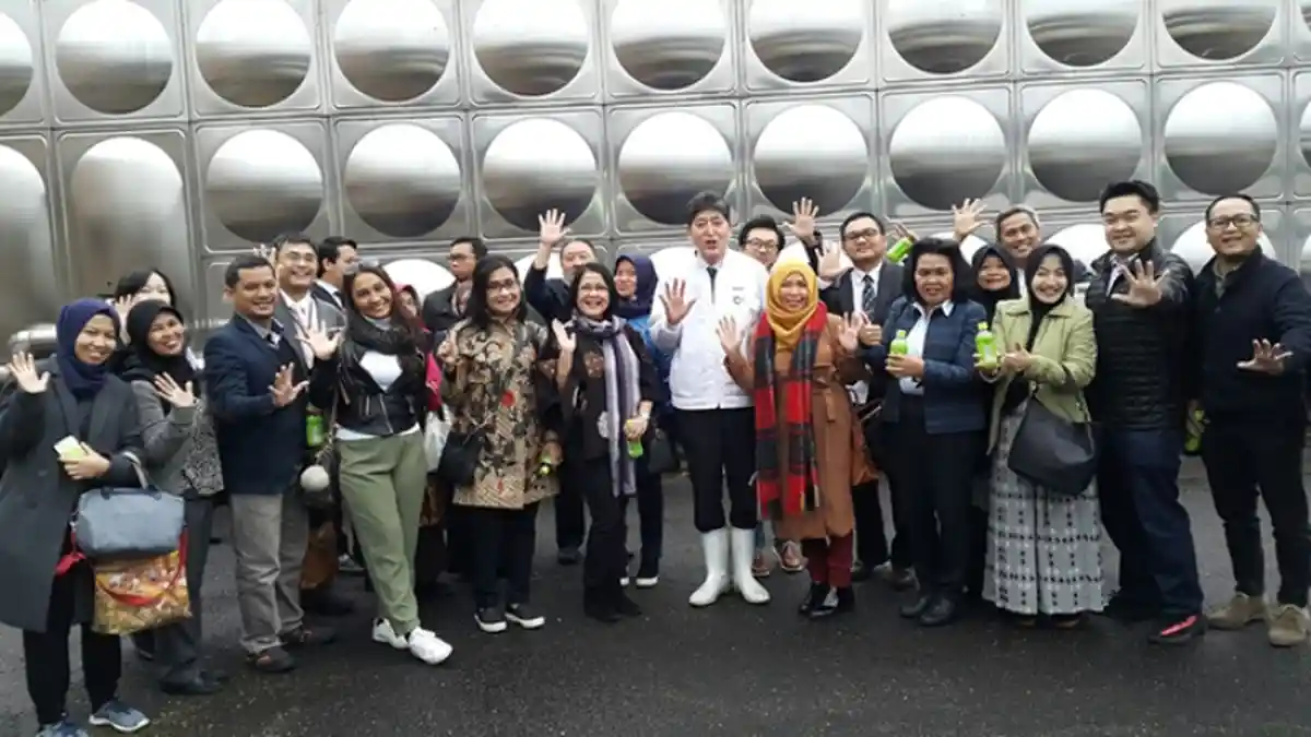 Dirjen PEN Bersama Pengusaha Indonesia Belajar Pembuatan Soy Souce di Jepang