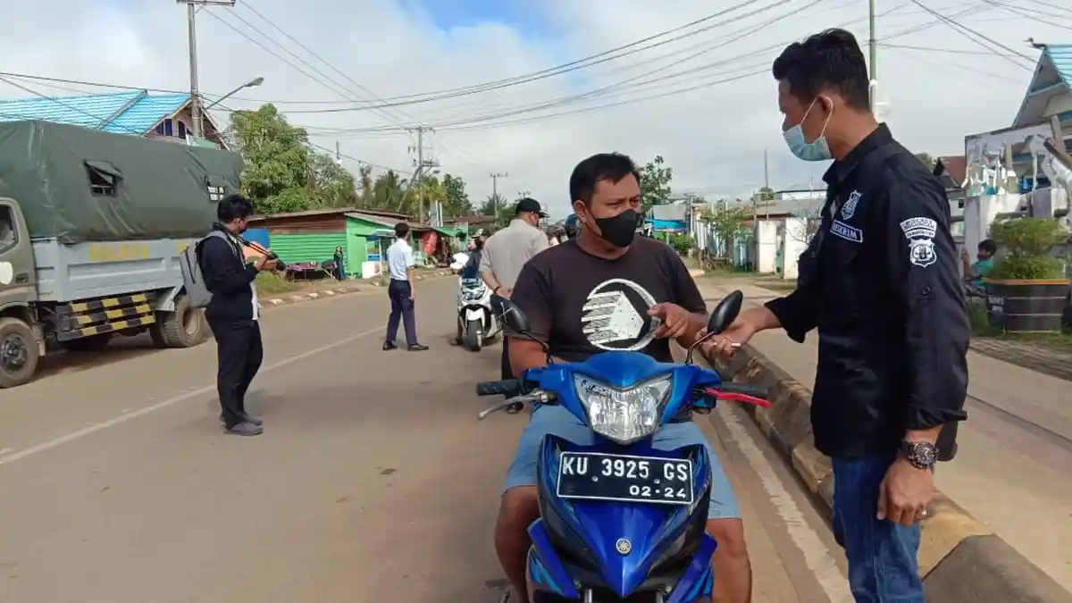 Razia Pajak Kendaraan, UPTB Pengelola Pajak dan Retribusi Daerah KTT Jaring 30 Pengendara