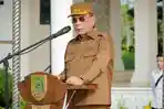 Pimpin Apel Perdana Setelah Libur Lebaran, Bupati Rohil: Pastikan Pelayanan Masyarakat Berjalan