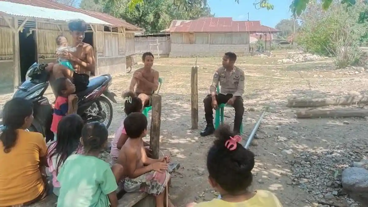 Polsek Kobalima Perketat Patroli di Perbatasan RI–Timor Leste, Antisipasi Aktivitas Ilegal