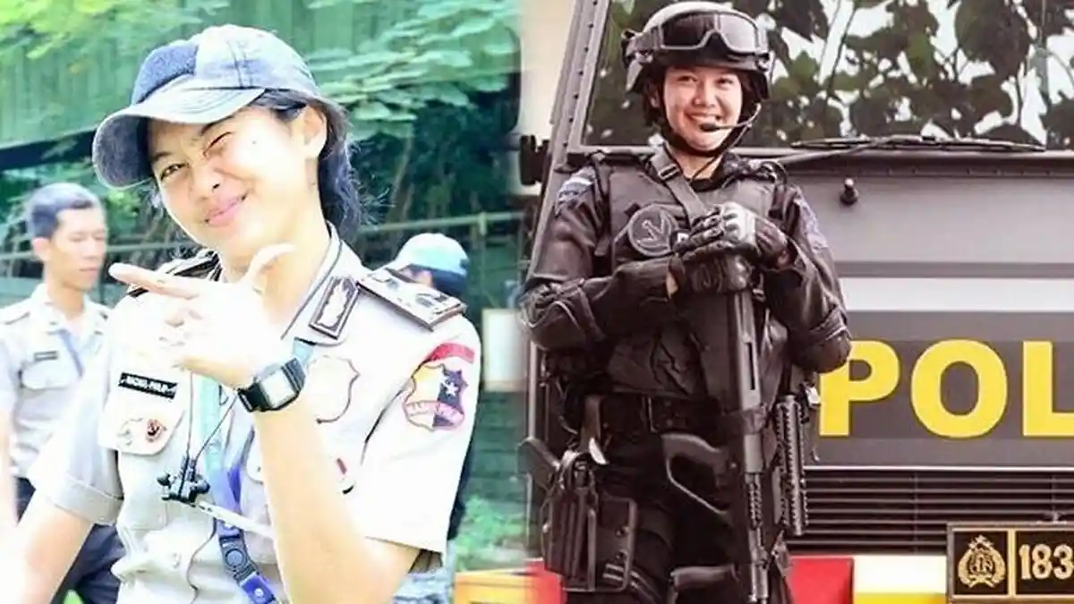 Ikut Penyerbuan Napi Teroris, Seperti Ini Cantiknya Briptu Rachel