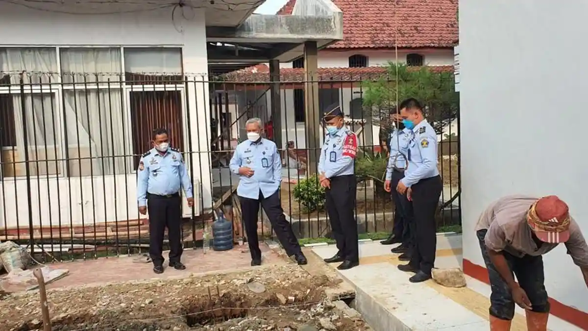 Sidak Lapas Kelas III Rangkasbitung, Kepala Kemenkumham Banten: Berikan yang Terbaik ke Masyarakat