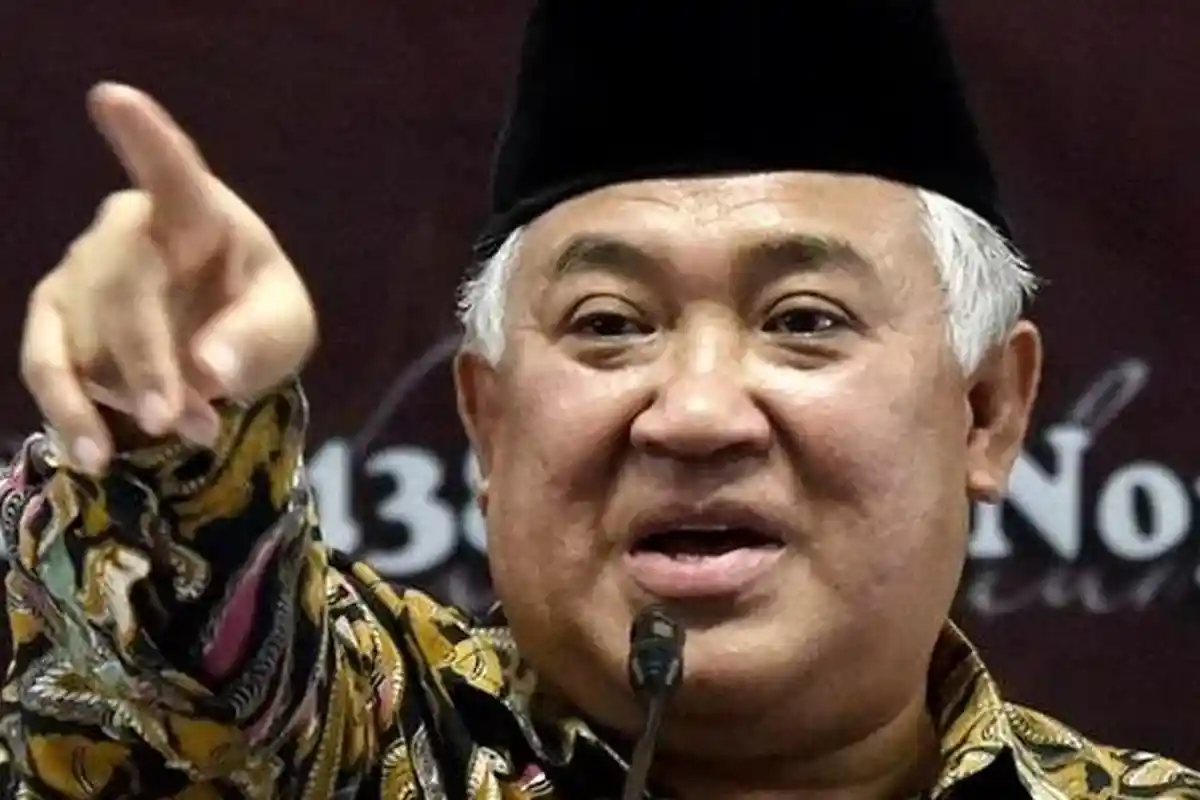 Din Syamsuddin Berbaur di Tengah Massa: Hasil Pilpres Puncak dari Semua Kecurangan