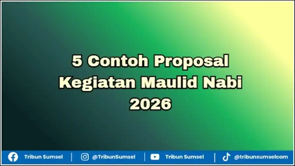 5 Contoh Proposal Kegiatan Maulid Nabi 2026, Link Download PDF Lengkap