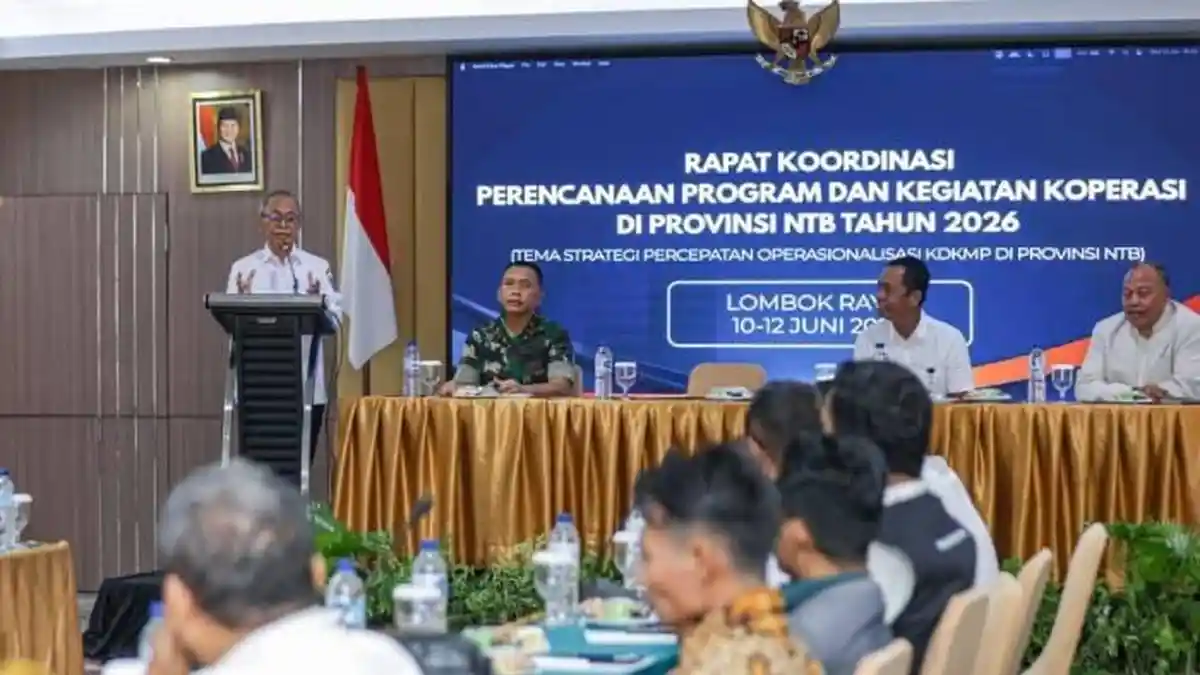 Sekda NTB Tegaskan KDKMP Jadi Gerakan Bersama, Bukan Hanya Urusan Dinas Koperasi