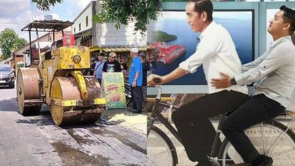 SIAPA Rio Nur Warga Karanganyar Aspal Jalan Rp600 Juta Pakai Uang Pribadi? Ternyata Keponakan Jokowi