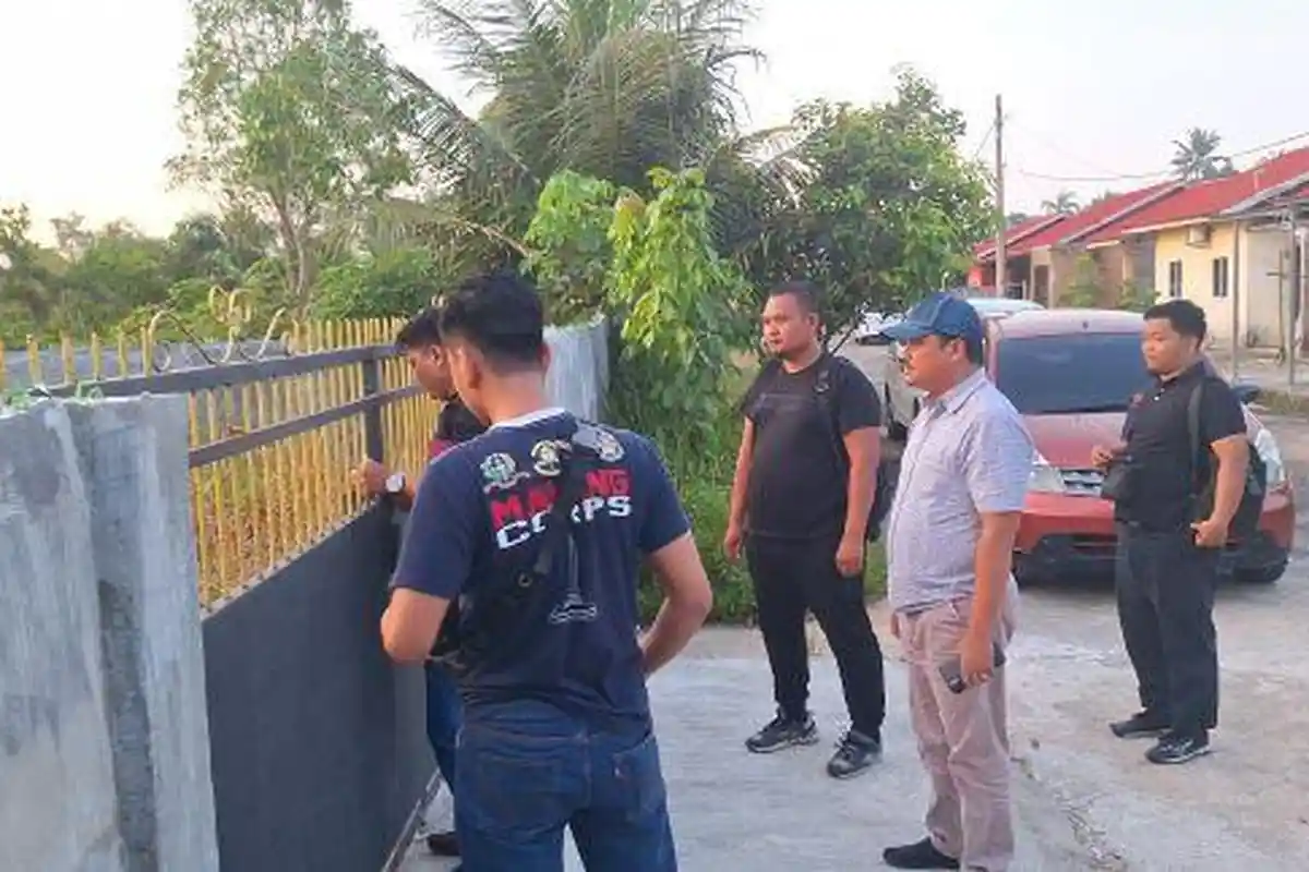 Tersangka Narkoba di Bintan Kepri Tanam Ganja di Kebun, Aa Coba Kelabui Polisi