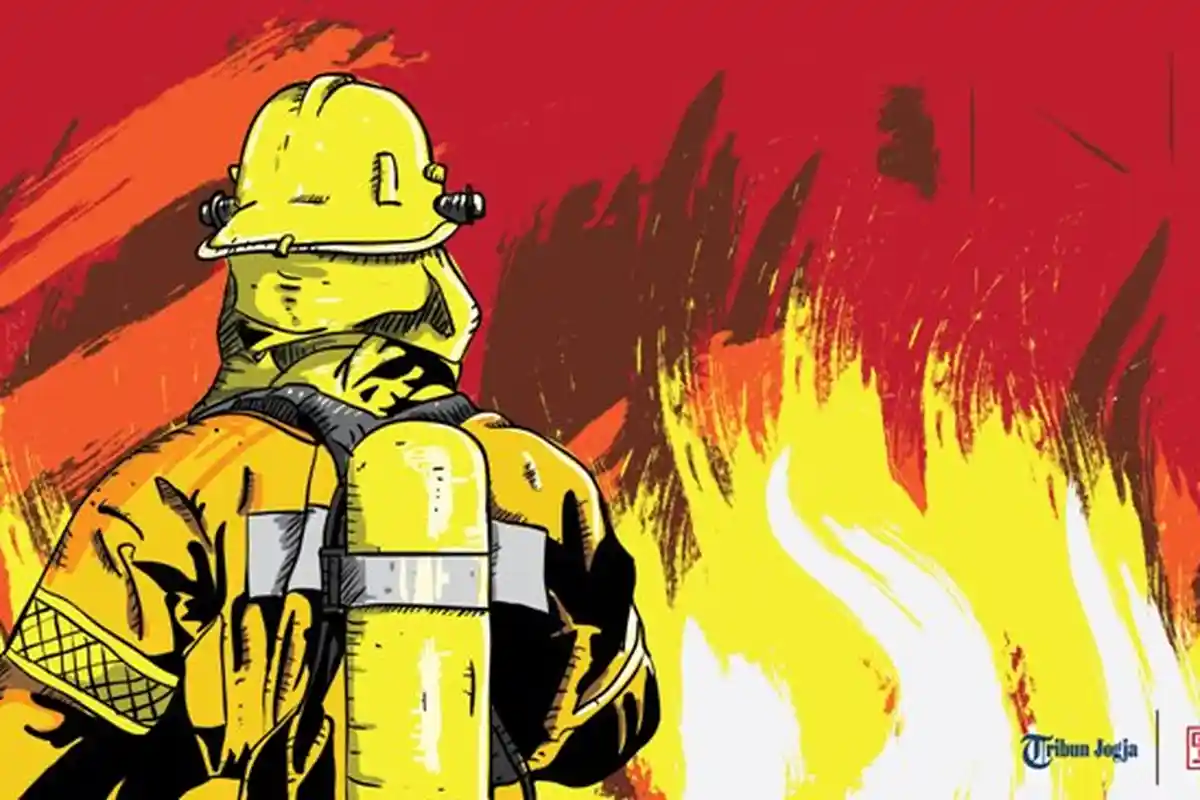 BREAKING NEWS: Seusai Rebus Daging Kurban, Rumah Ngadiman Dilahap Jago Merah