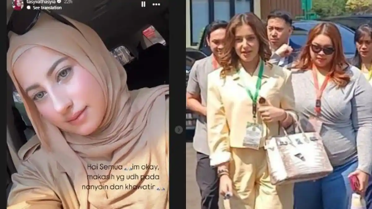 Sempat Ngilang dari Sosmed, Tasyi Athasyia Muncul di Hari Sidang Cerai Tasya Farasya: 'I'm Okay'