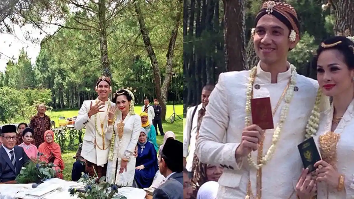Foto Pernikahan Klasik Andien dan Ippe