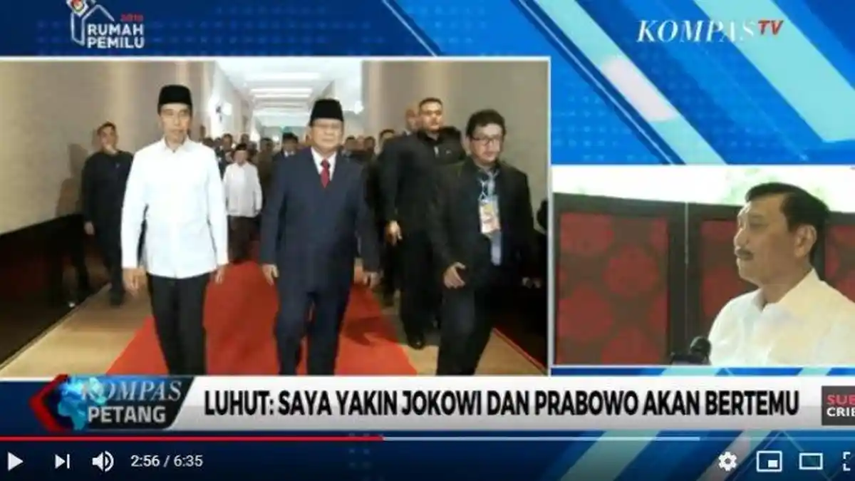 Prabowo Berjalan Pincang, Luhut Beri Saran Berobat ke Dokter Terbaik Dunia di Korsel atau Jerman