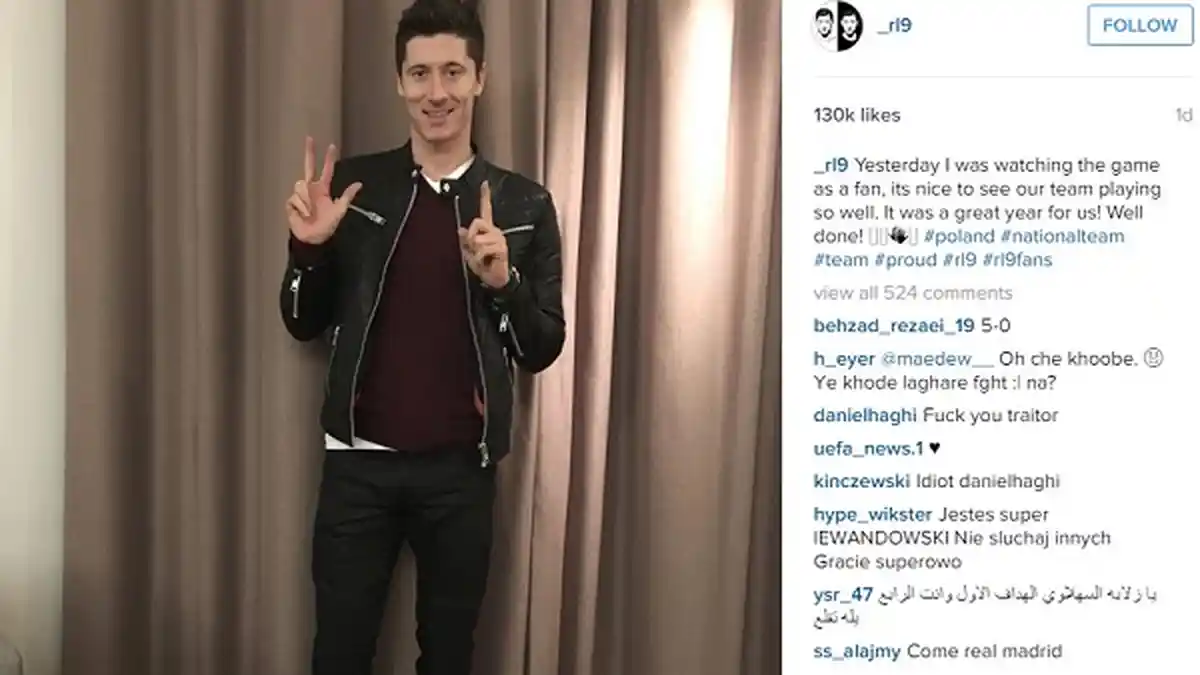Robert Lewandowski Ucapkan Selamat pada Timnas Polandia Lewat Media Sosial
