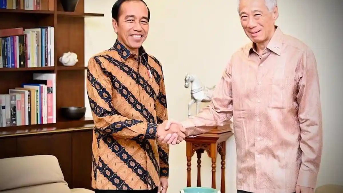 PM Lee Minta Jokowi Tawarkan IKN ke Investor Singapura