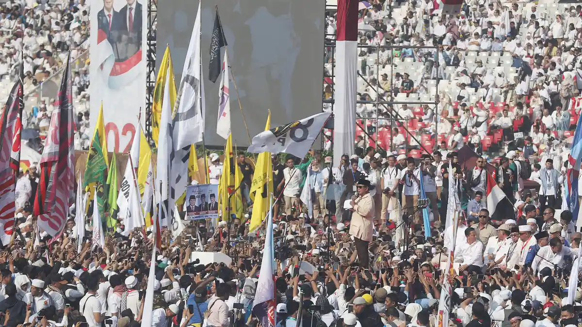 Dirut PPK GBK Sebut Kampanye Akbar Prabowo-Sandi Langsung Dibayar Lunas