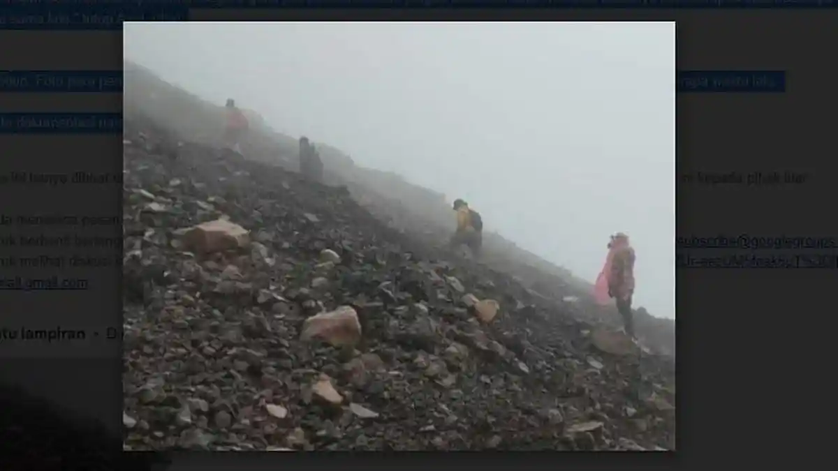 Pendaki Dipalak Rp 500 Ribu Saat Turun Gunung, BKSDA Lepas Tangan