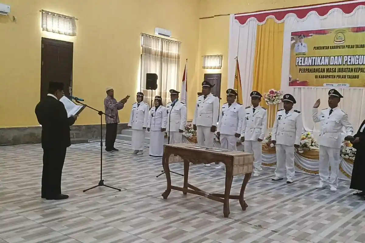 Berikut Daftar 8 Kepala Desa yang Diperpanjang Masa Jabatannya di Pulau Taliabu Maluku Utara