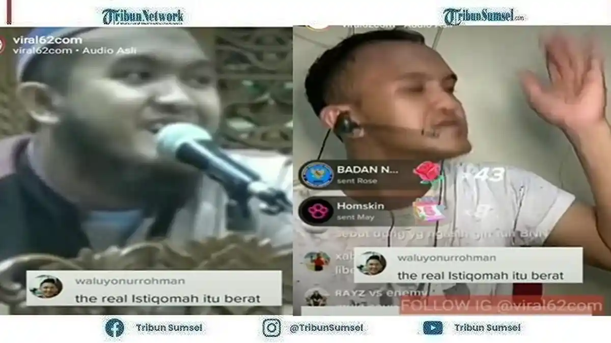 Viral Video Jadul Caesar Saat Masih Ceramah di Mimbar dan Video Sekarang Ala Nge-DJ