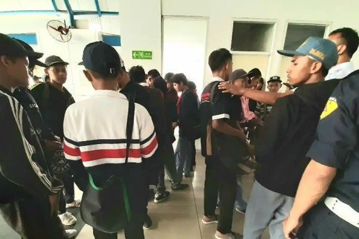 Ingat Orangtua, Pelajar dari Rangkasbitung Batal Ikut Demo dan Ikuti Saran Pulang