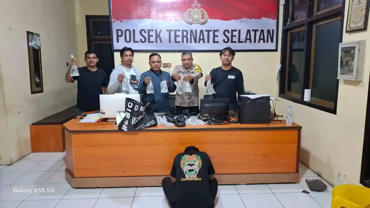 Edar Cap Tikus, Seorang Karyawan Swasta di Ternate Diringkus Polisi