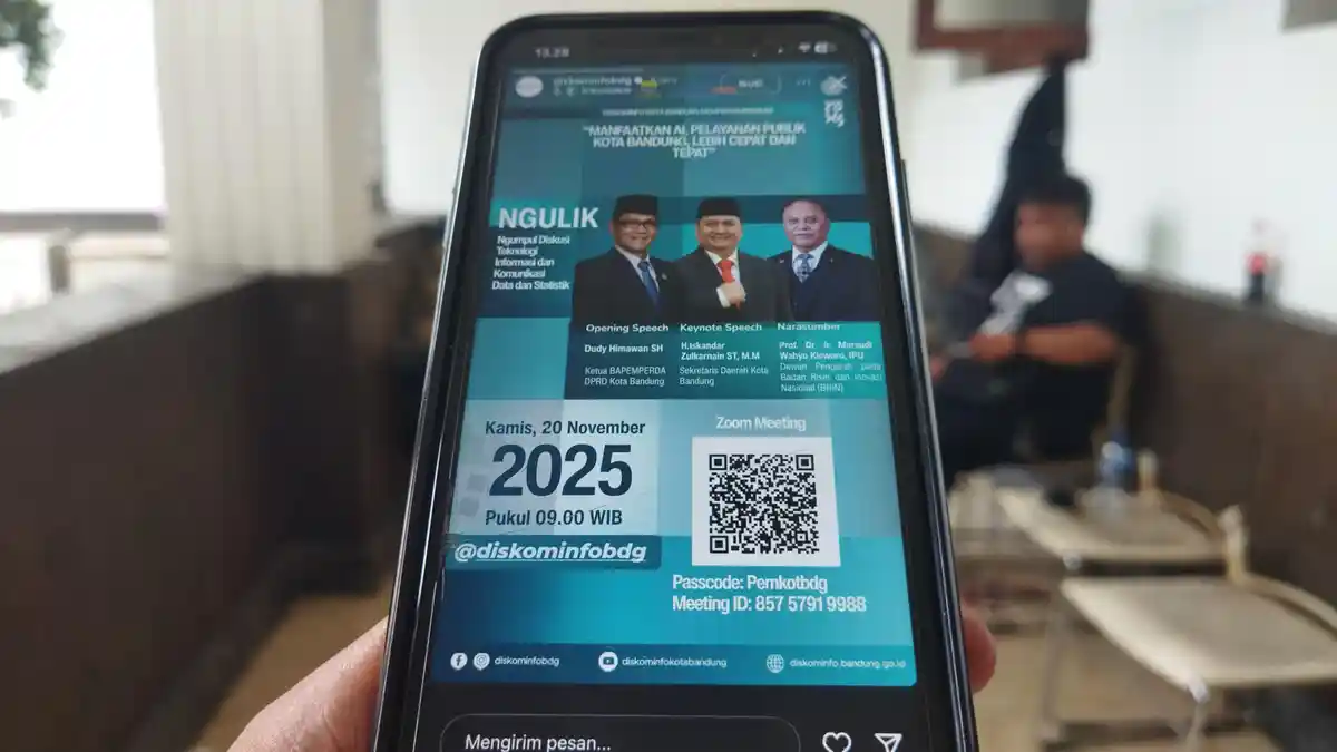 NGULIK Pemkot Bandung, BRIN Sebut AI Bukan Ancaman tapi Alat Tingkatkan Kualitas Kerja