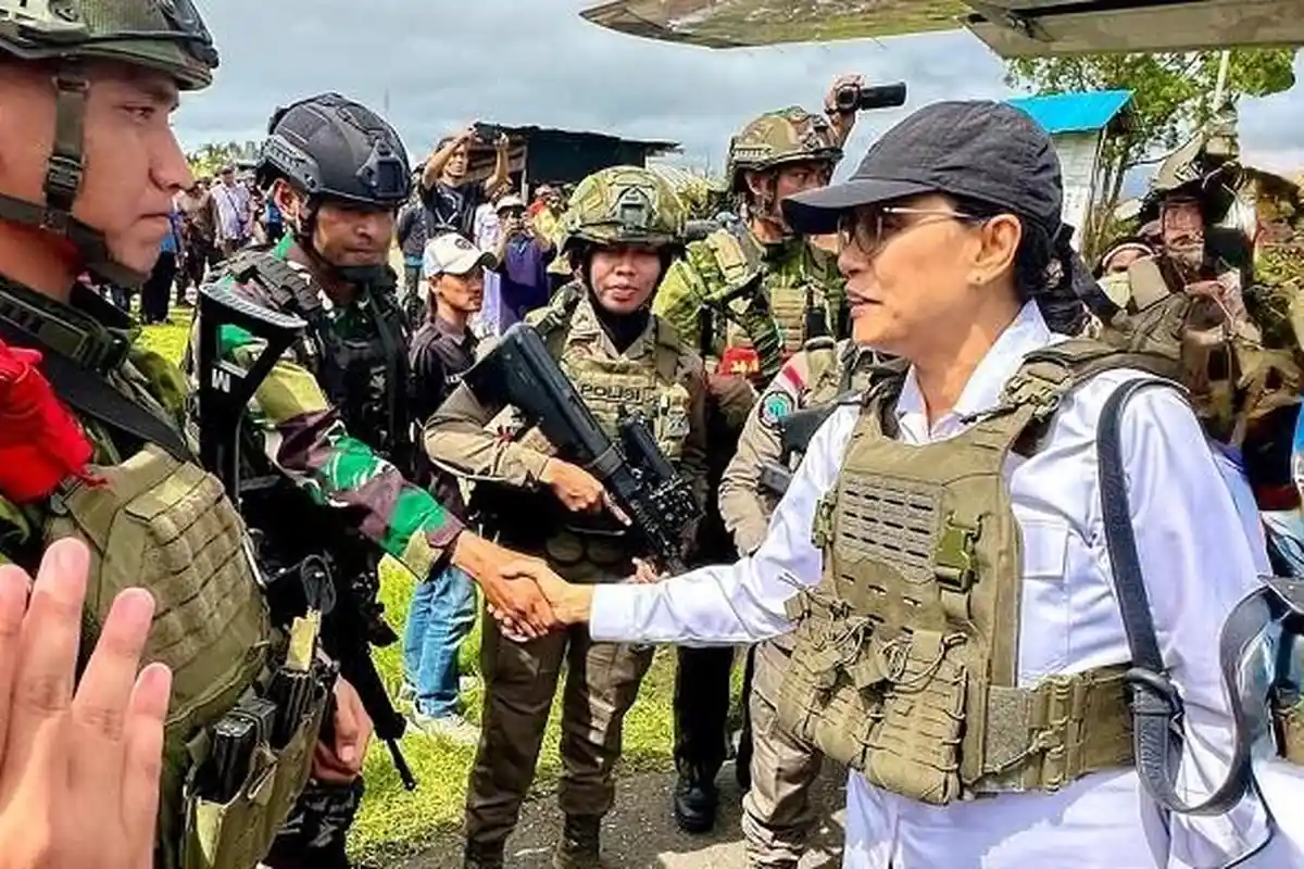 Ketika Sri Mulyani Menembus Nduga: Kisah Menkeu Pertama di Sarang KKB Papua, Pesawat Jadi Target!