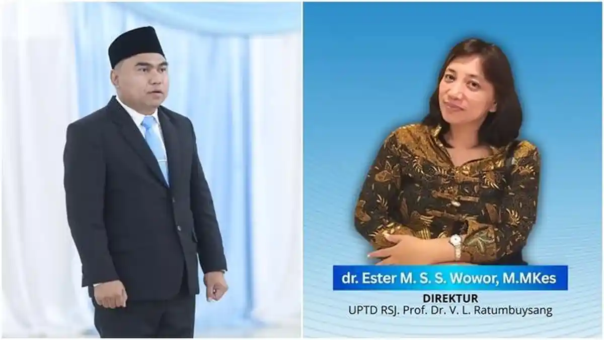 Daftar Lengkap Nama Pejabat Dinas Kesehatan Sulut yang Dilantik Gubernur YSK, Ada 3 Direktur RS