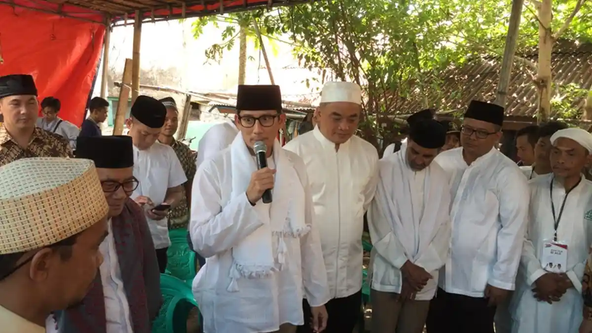 Bila Berhenti Tawuran, Sandiaga Uno Janjikan Beri Sapi Setiap Minggu
