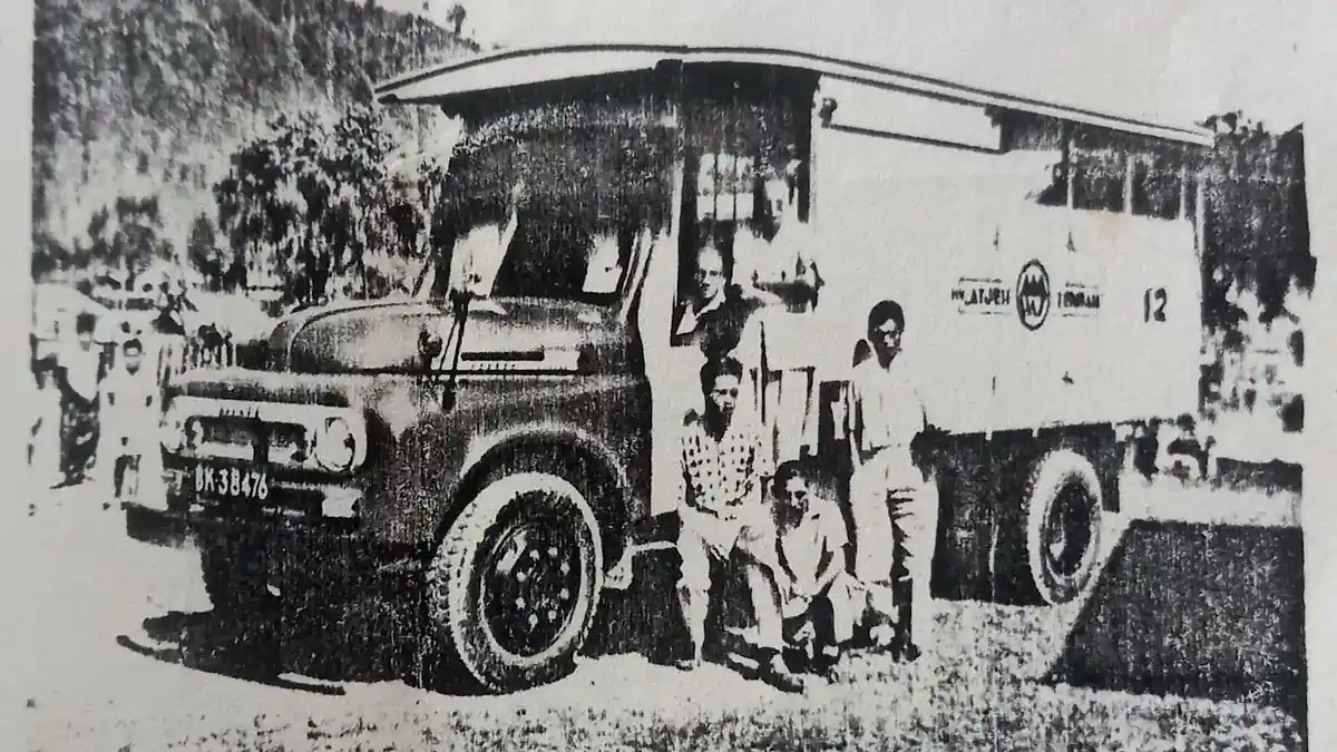 Mobil Pertama Ditukar dengan Beras dari Batalyon XII ABRI Kuala Simpang