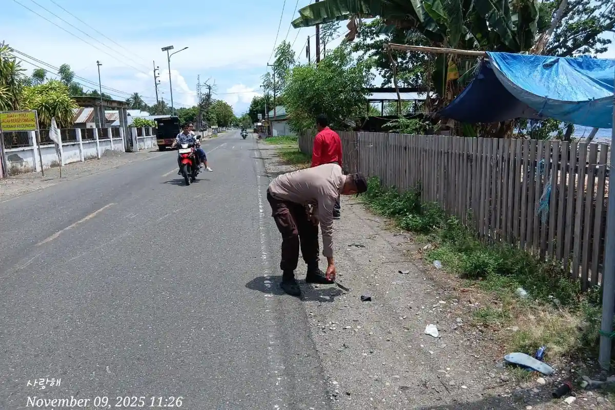 Kecelakaan Lalu Lintas, Pasutri di Kintom Banggai Luka-luka