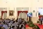 Jokowi Membuka Rakernas Kopri 