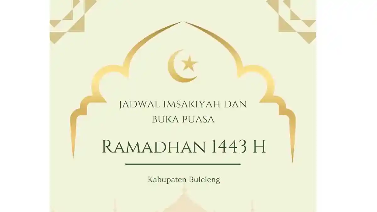 Jadwal Buka Puasa Hari Ini Rabu 6 April 2022/4 Ramadhan 1443 H untuk Kabupaten Buleleng