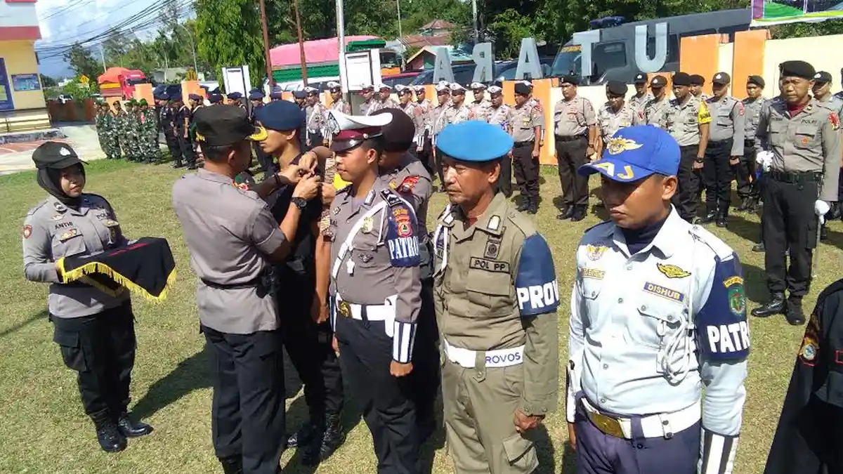 512 Personel Gabungan Diturunkan Dalam Operasi Lilin 2019 di Luwu Utara