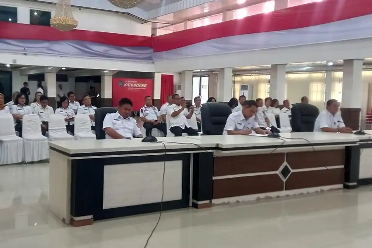 Peluncuran Indikator MCP 2025, Wali Kota Bitung Hengky Honandar Tekankan Pencegahan Korupsi