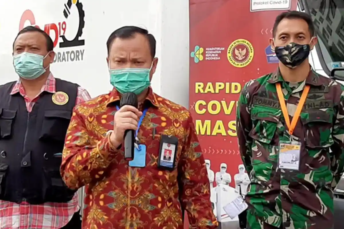 Bantu PMI Periksa Sample Swab Test Covid-19, BIN Siagakan Mobil Laboratorium di RSD Wisma Atlet
