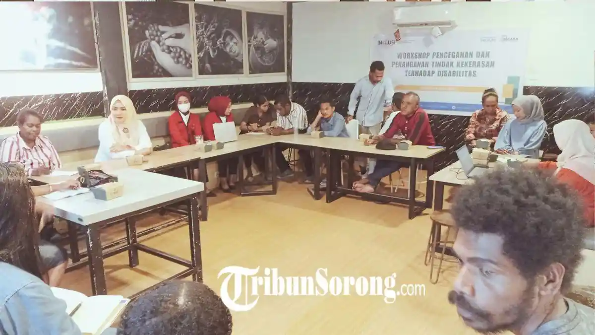 BICARA Foundation Gelar Workshop Pencegahan Kekerasan terhadap Disabilitas di Sorong