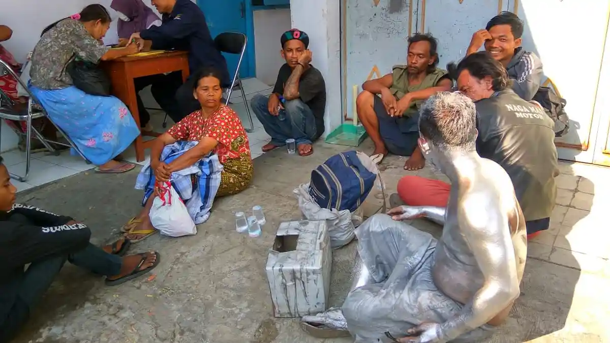 Tidak Kapok, Pengemis dan Gelandangan di Kota Tegal Sudah Pernah Terjaring Razia